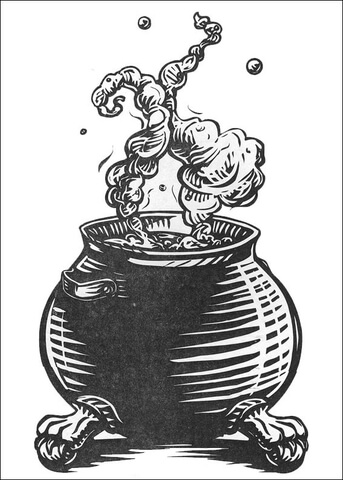 Magic Concoction  Coloring Page